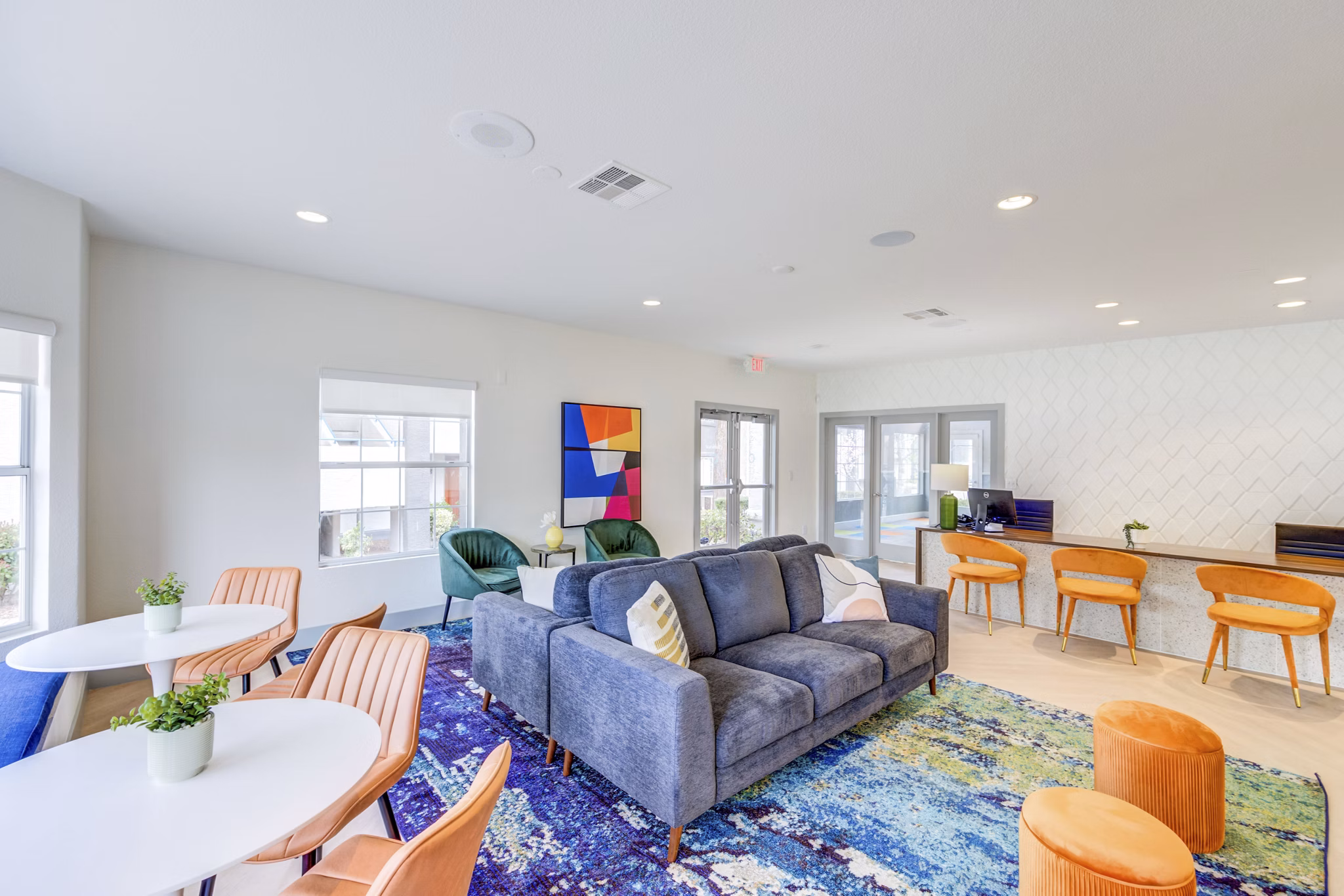 clubhouse at Escena Apartments