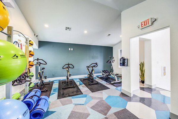 fitness center at Escena Apartments