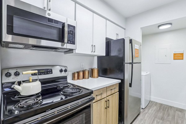 kitchen at Escena Apartments