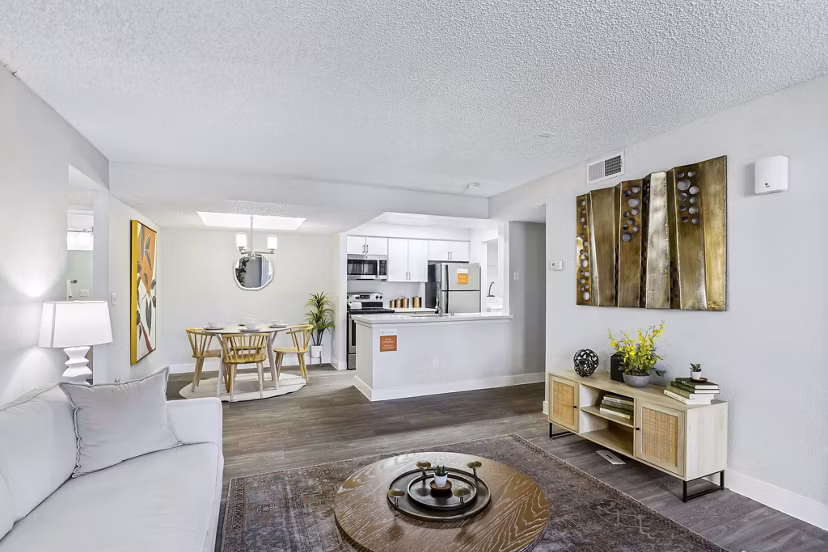living room at Escena Apartments