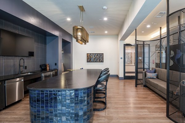 Elegant clubhouse with modern design at The International at Valley Ranch Apartments