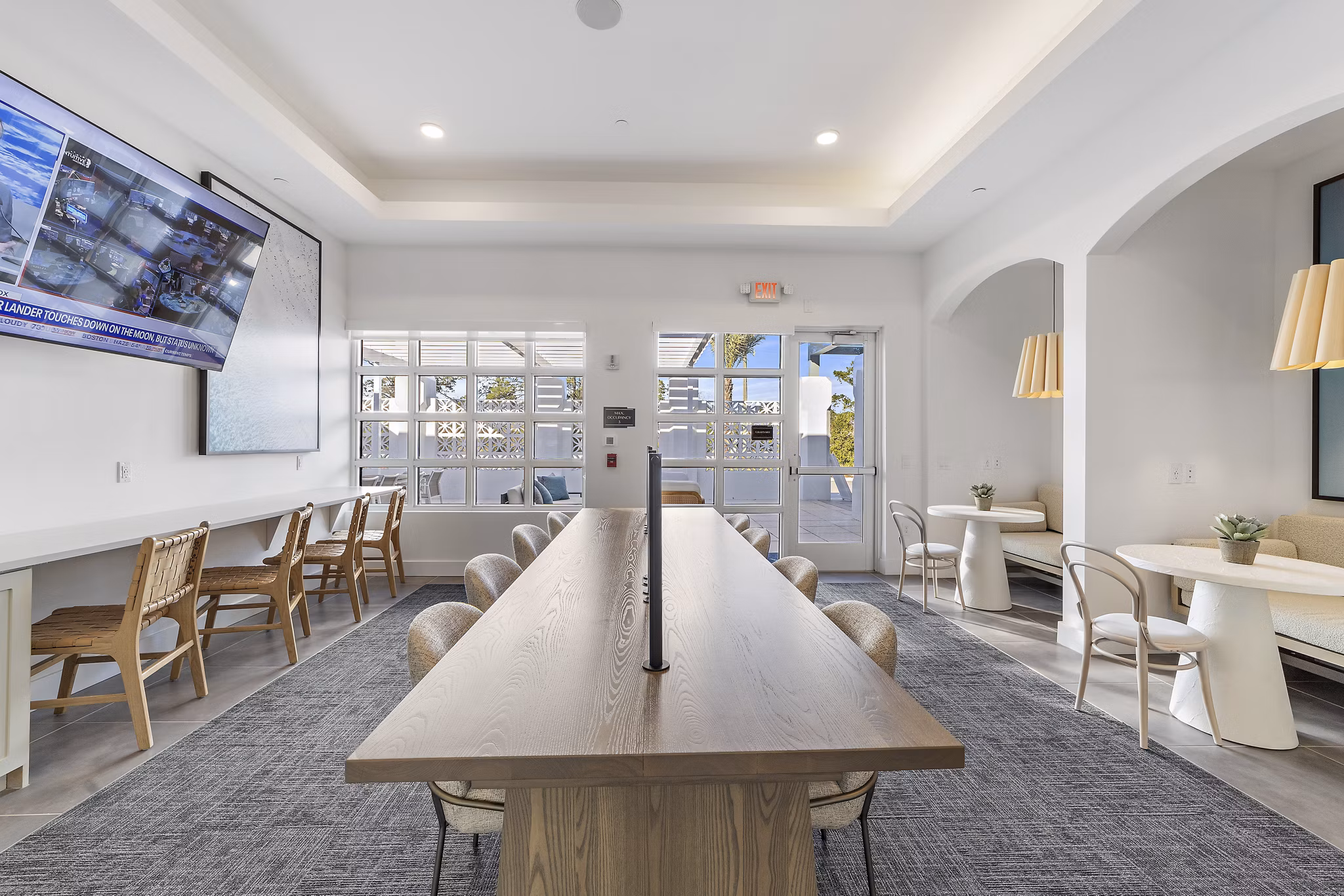 clubhouse at Soluna Apartments
