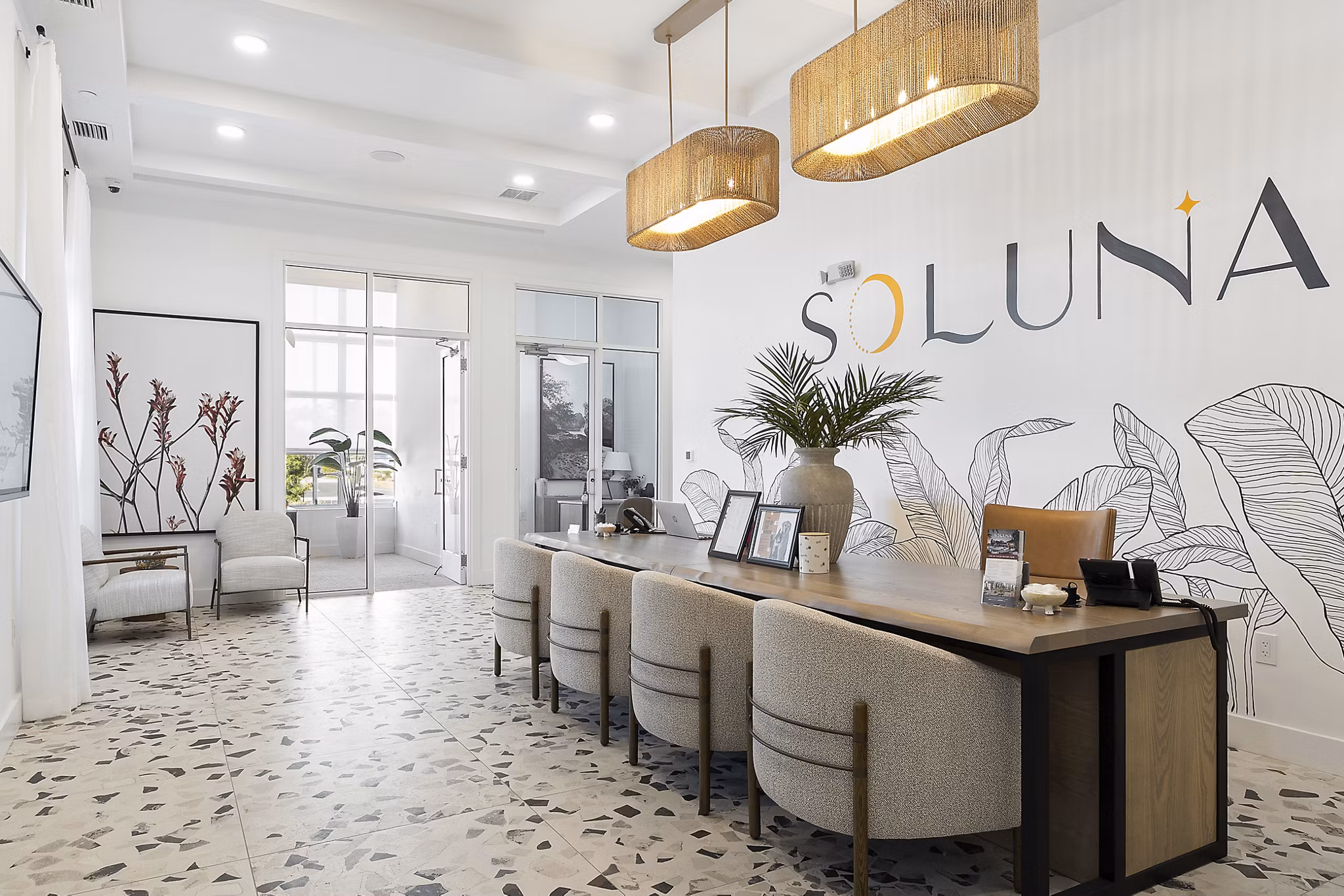 clubhouse at Soluna Apartments