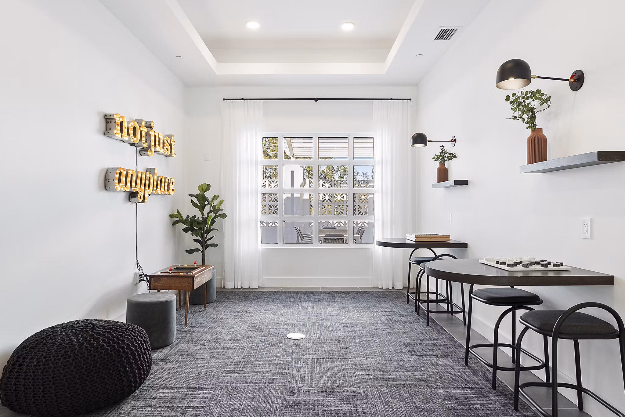 clubhouse at Soluna Apartments