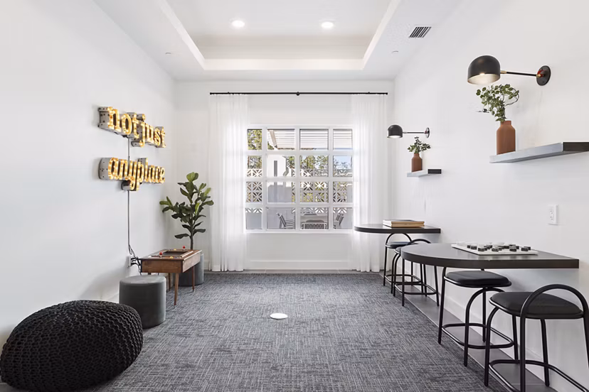 clubhouse at Soluna Apartments