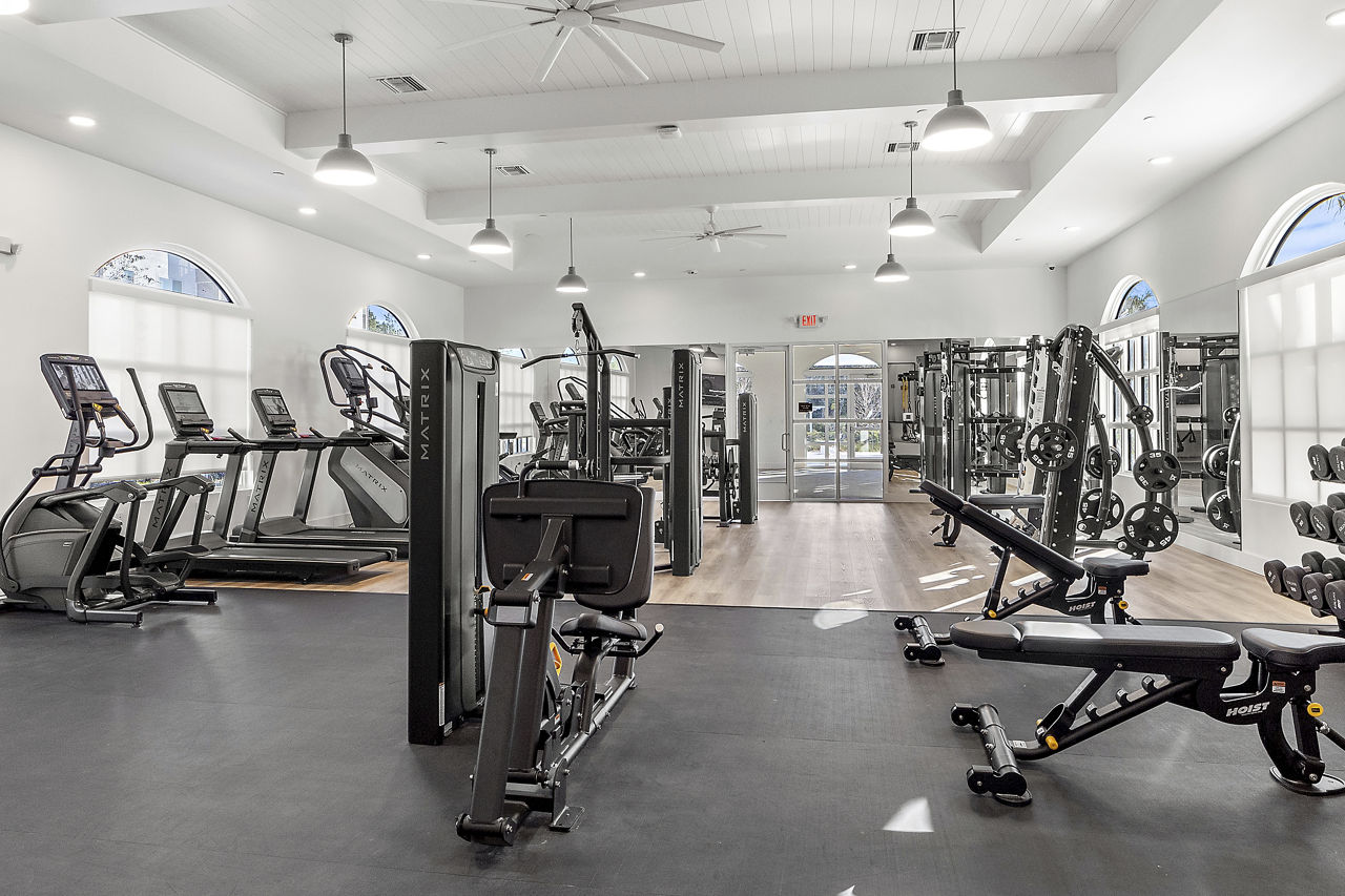 Gym at Soluna St Augustine (3 of 4)
