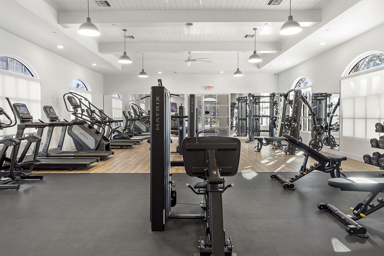Gym at Soluna St Augustine (4 of 4)