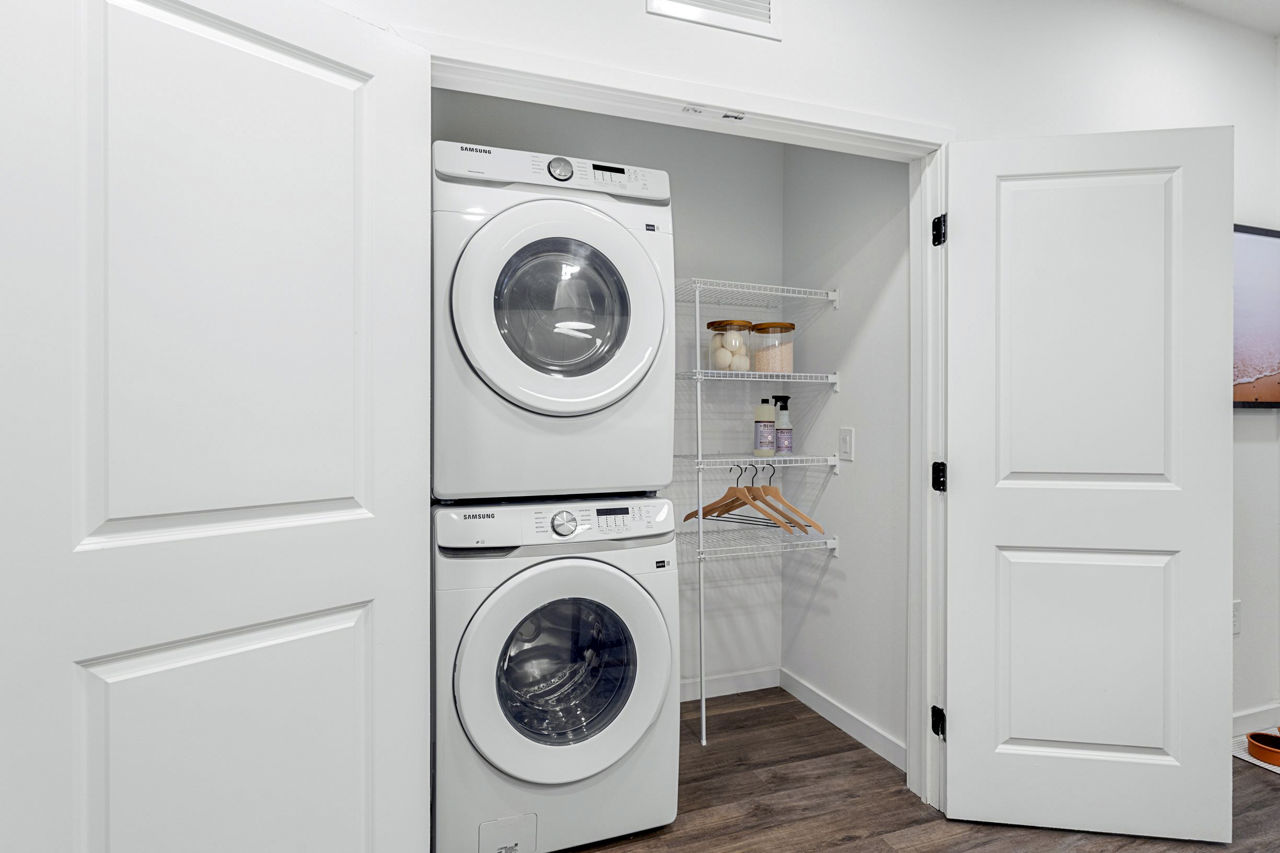 Laundry room at Soluna St Augustine