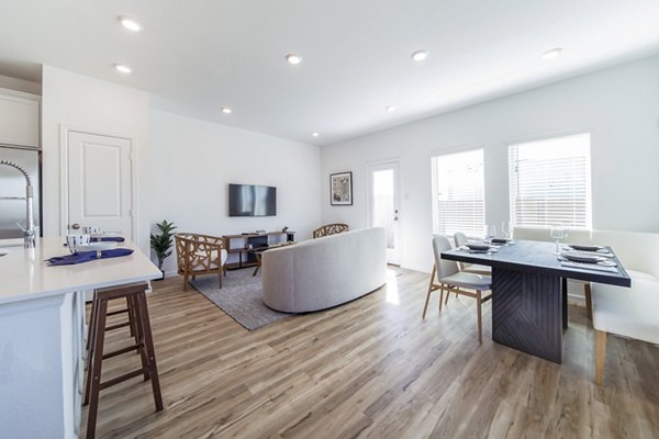 dining room at Balcara at Meridiana Homes