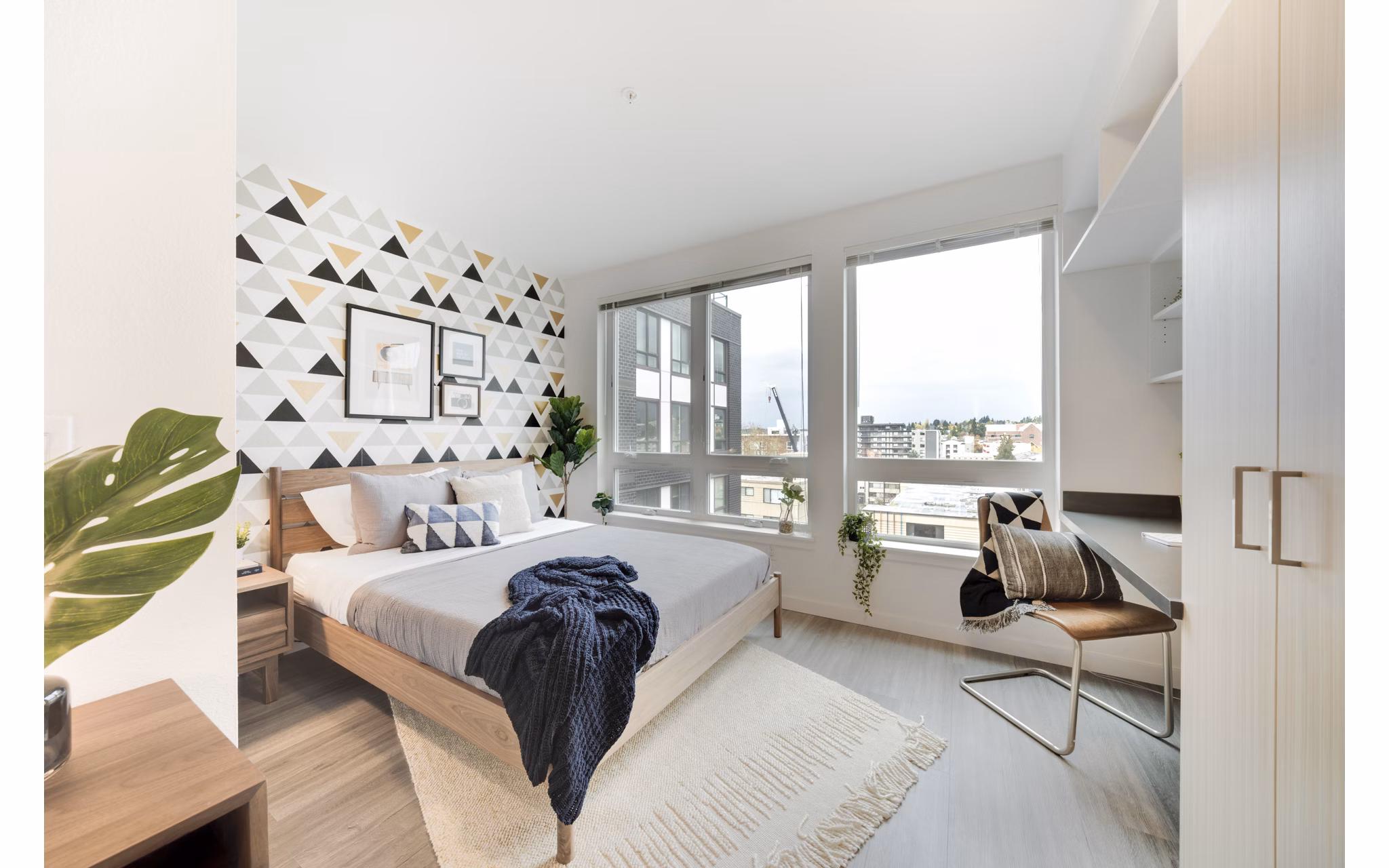 Bedroom at The Parsonage Apartments