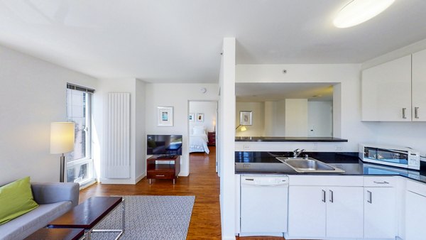 kitchen at 1188 Mission Apartments