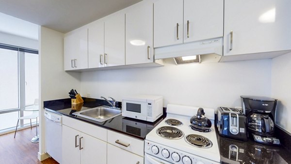 kitchen at 1188 Mission Apartments