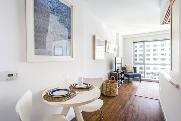 dining room at 1190 Mission Apartments