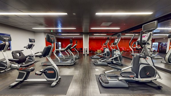 fitness center at 1190 Mission Apartments
