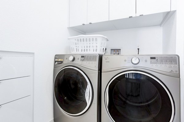laundry room at 2000 Broadway Apartments