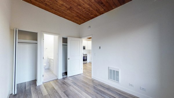 bedroom at 2133 Stockton Apartments