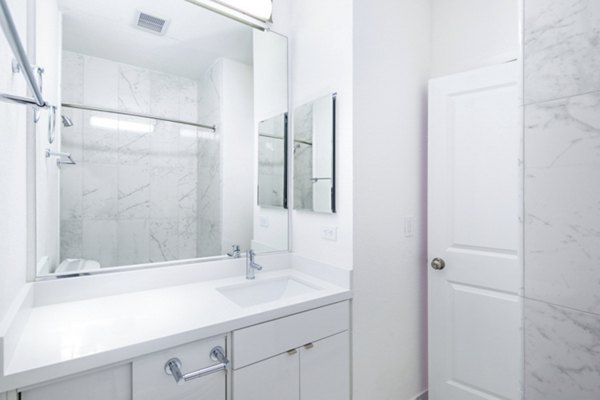 bathroom at 2133 Stockton Apartments