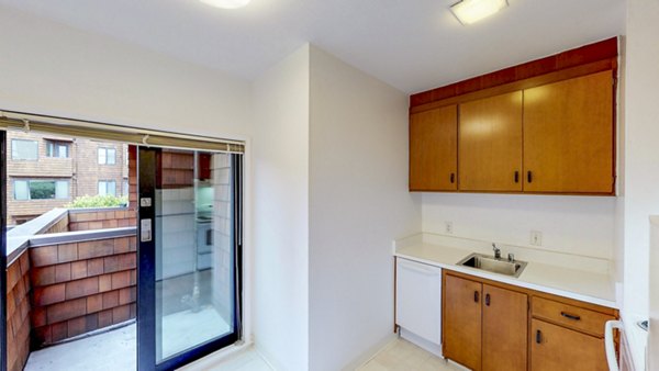 kitchen at 2133 Stockton Apartments