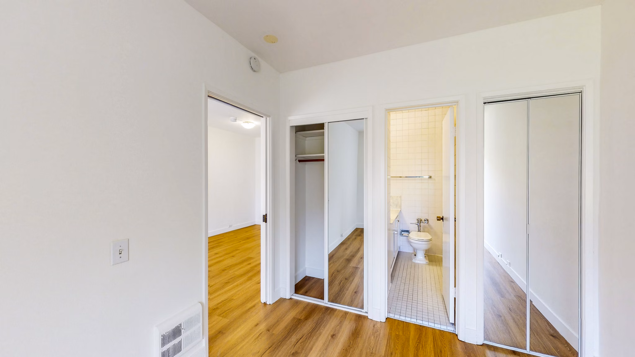 bedroom at 2130 Stockton Apartments