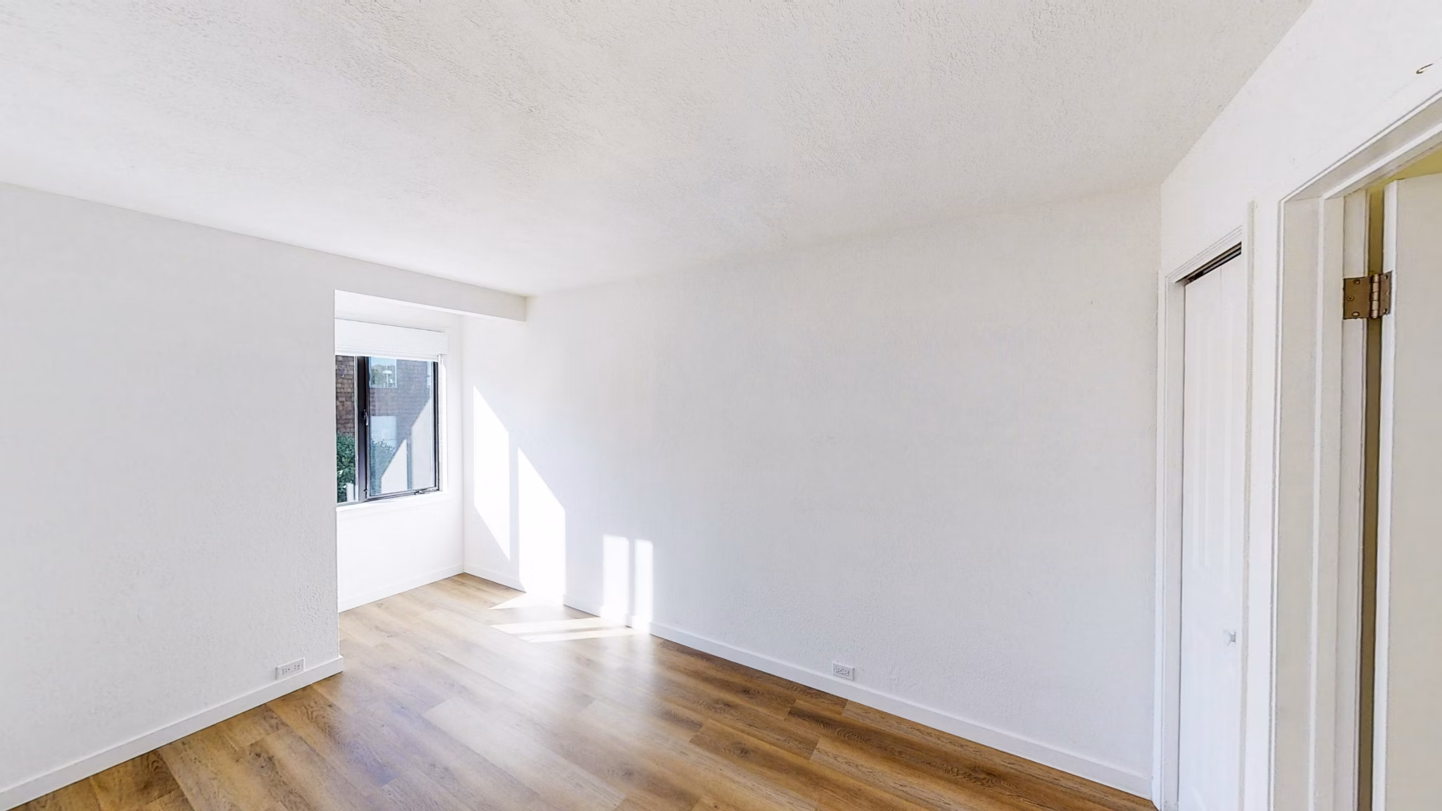 bedroom at 2130 Stockton Apartments