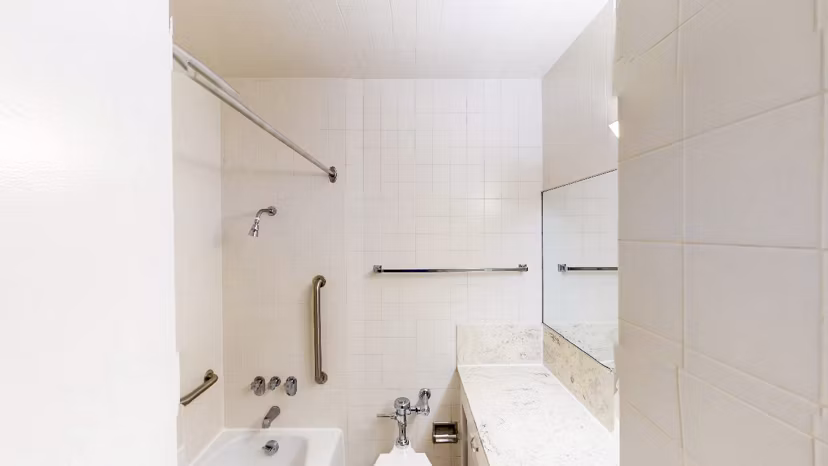 bathroom at 2130 Stockton Apartments