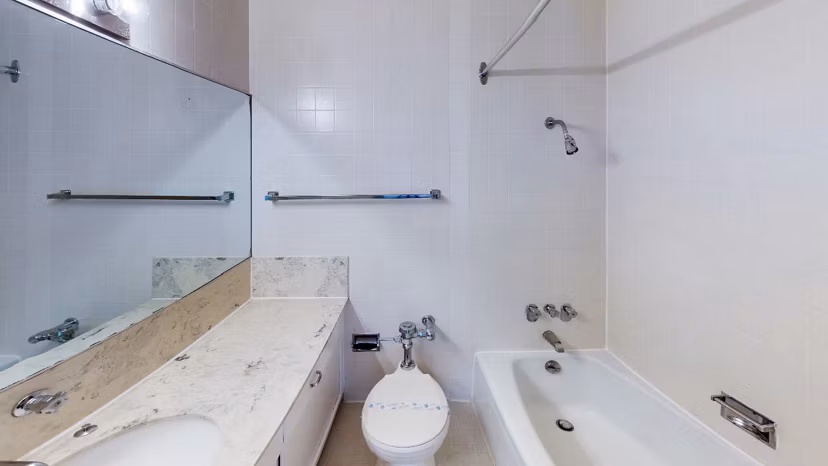 bathroom at 2130 Stockton Apartments