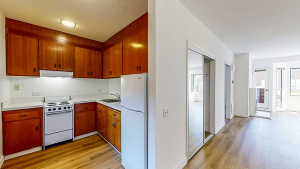 kitchen at 2130 Stockton Apartments