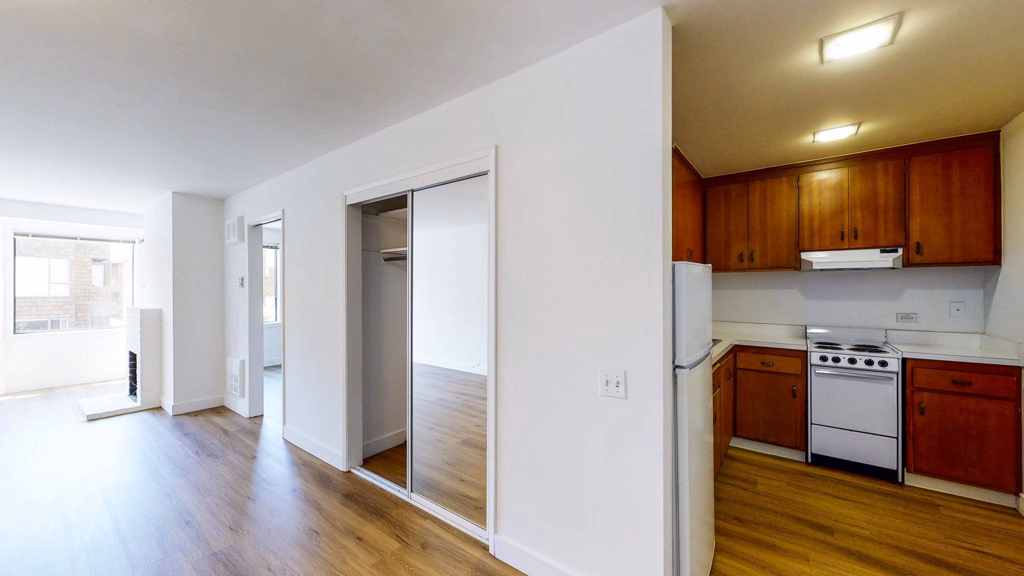 kitchen at 2130 Stockton Apartments