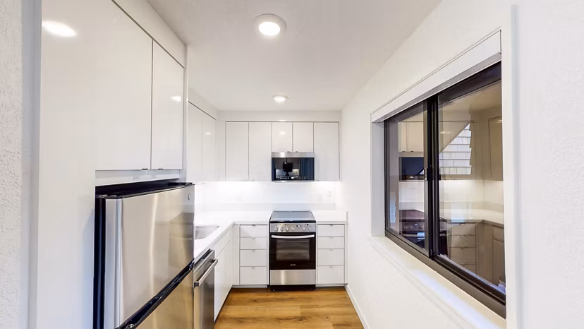 kitchen at 2130 Stockton Apartments