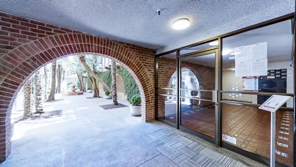 Modern clubhouse featuring contemporary design elements at 230 Dolores Apartments