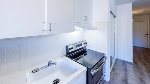 kitchen at 230 Dolores Apartments