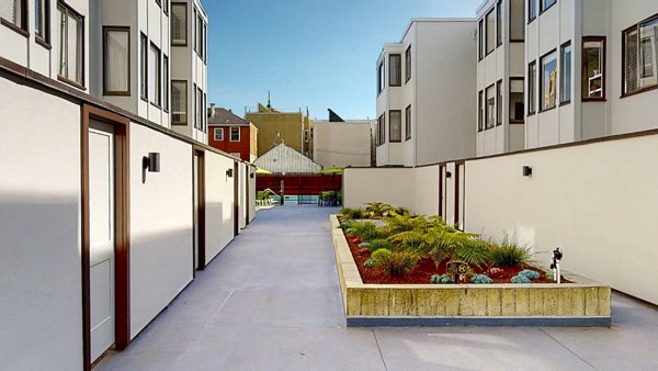 pool/patio at 240 Dolores Apartments