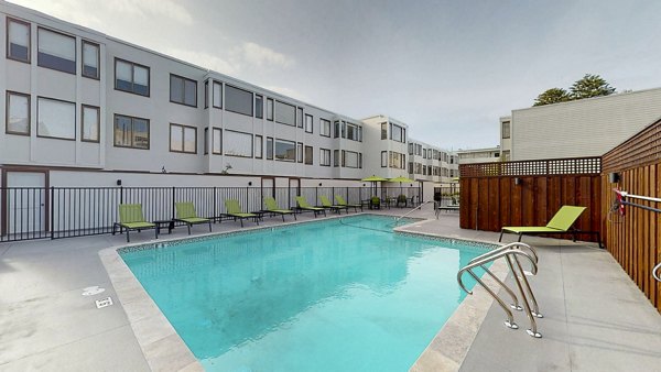 pool at 240 Dolores Apartments