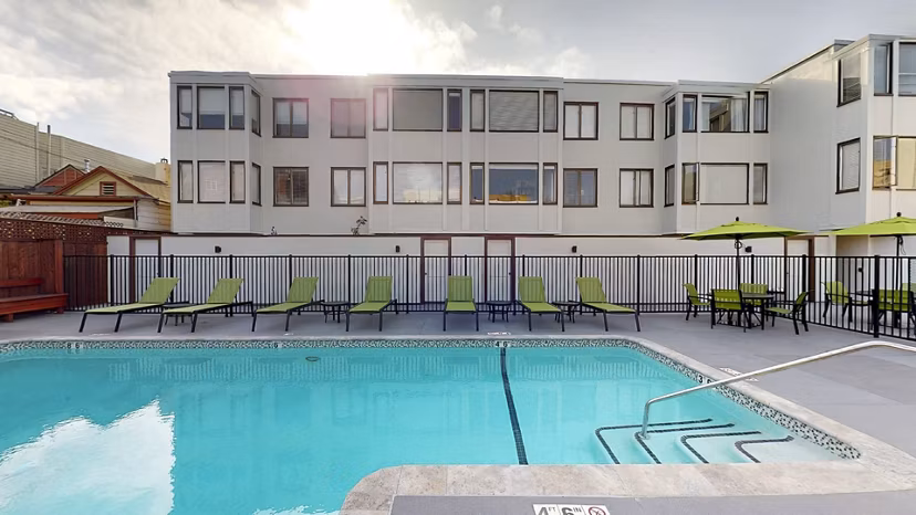 pool at 240 Dolores Apartments