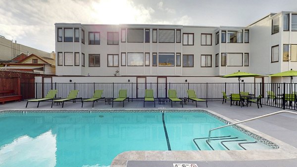 pool at 240 Dolores Apartments