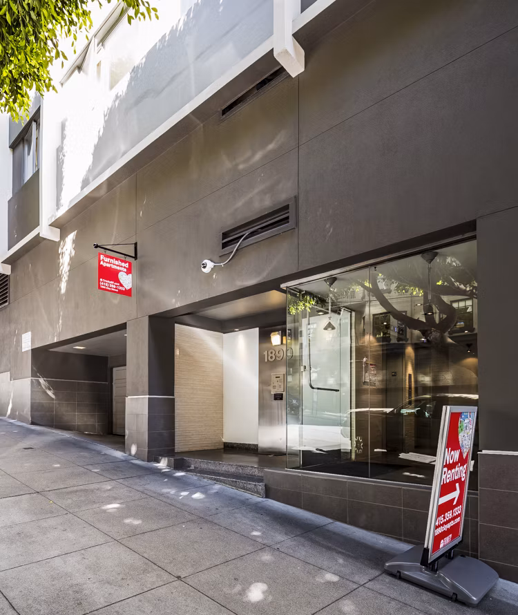Clay Park Tower Apartments: Luxury high-rise building in vibrant San Francisco neighborhood
