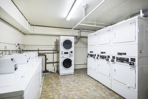 laundry facility at Clay Park Tower Apartments