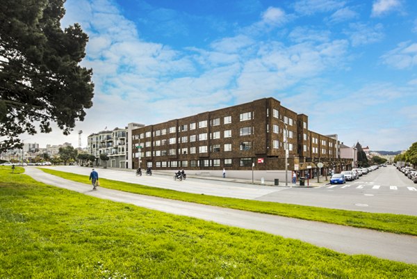 Marina Cove Apartments: Contemporary waterfront high-rise in scenic coastal neighborhood