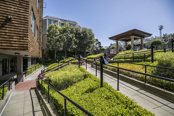 Marina Cove Apartments: Elegant waterfront building in a vibrant community