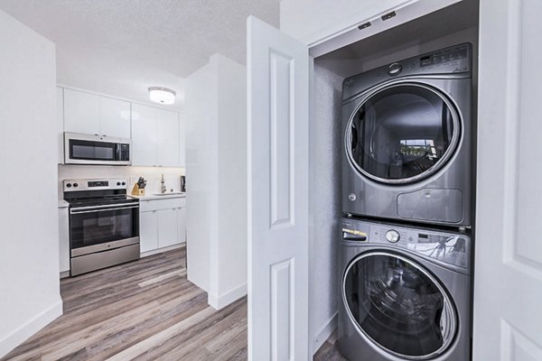 laundry room at Marina Cove Apartments