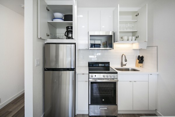 kitchen at Telegraph Hill Apartments