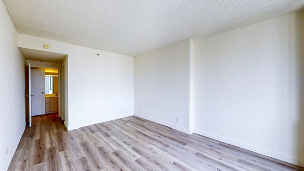 bedroom at Trinity Towers Apartments