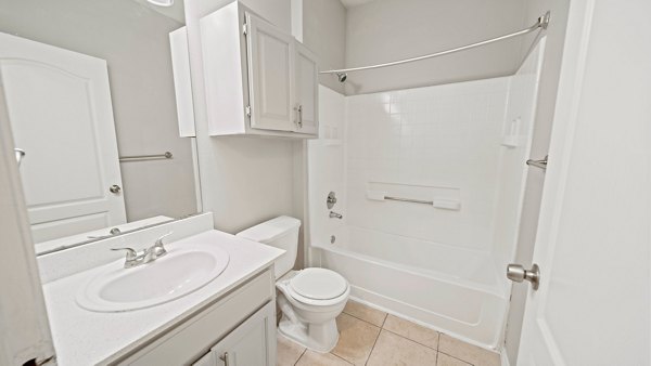 bathroom at Hillside on Cannon Apartments