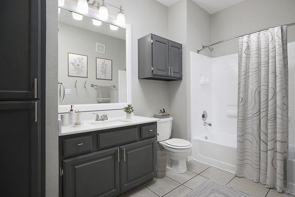 bathroom at Hillside on Cannon Apartments