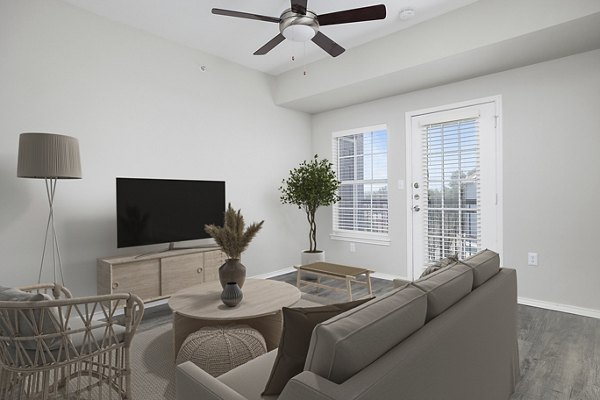 living room at Hillside on Cannon Apartments