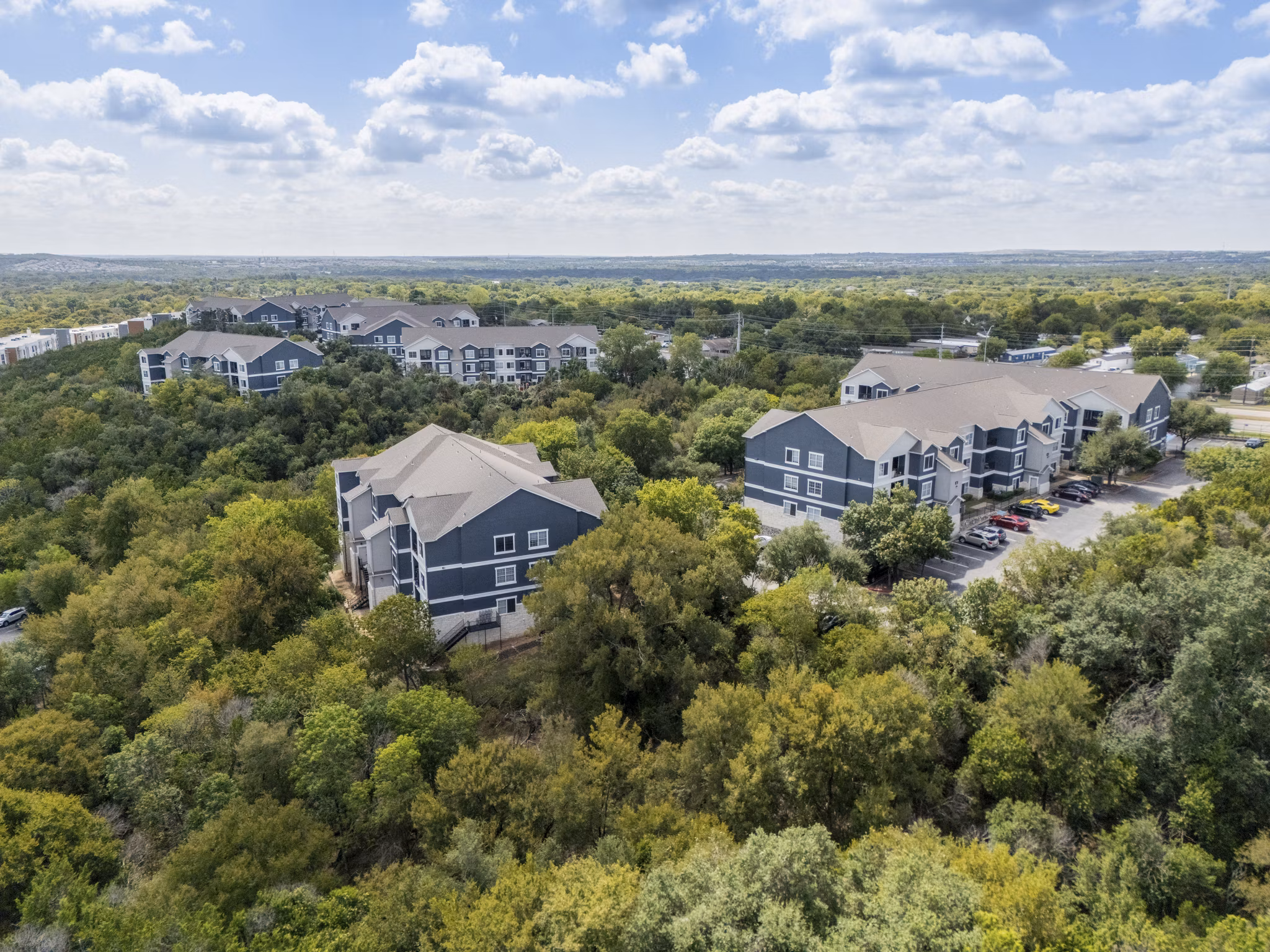 view at Hillside on Cannon Apartments
