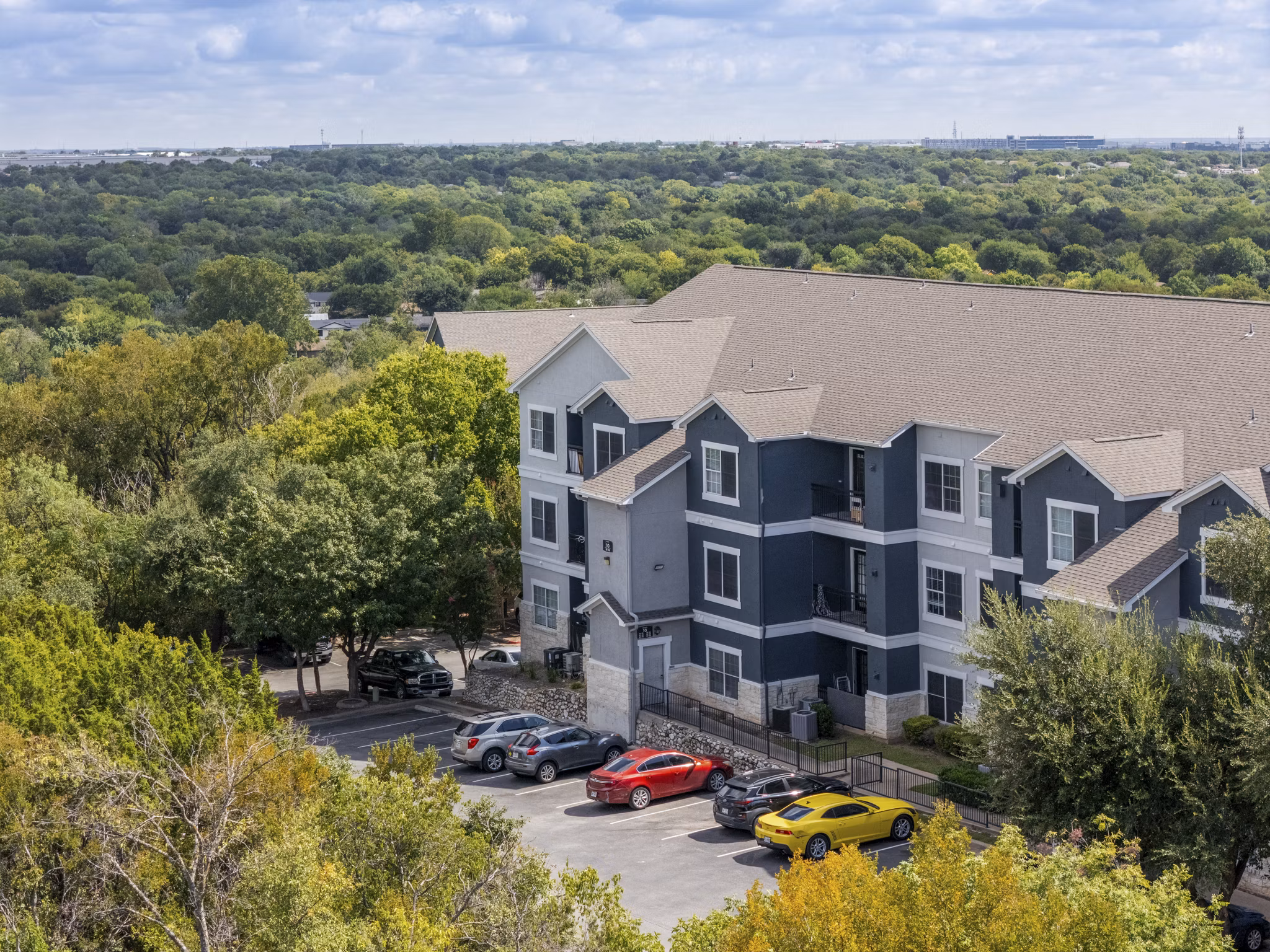 view at Hillside on Cannon Apartments