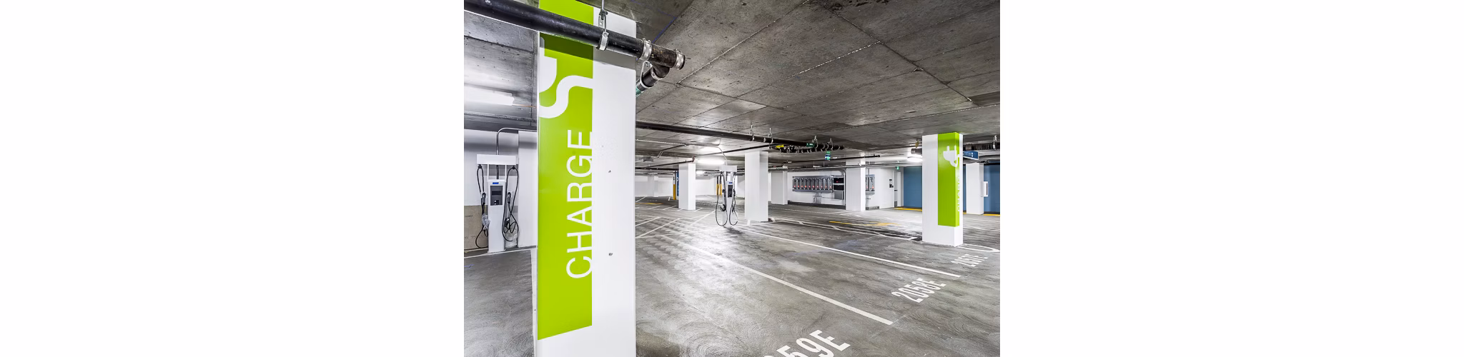 Secure covered parking garage at 33 8th St Apartments