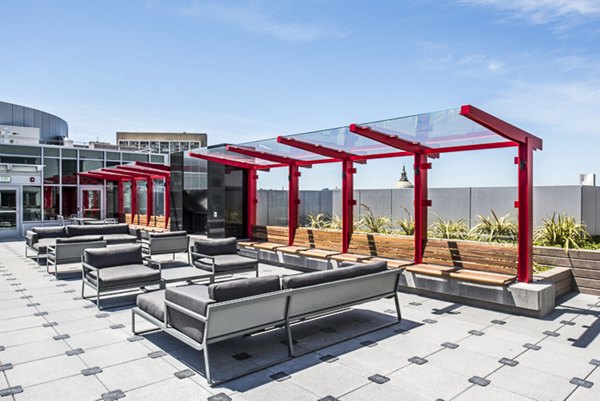 patio/balcony at 33 8th St Apartments