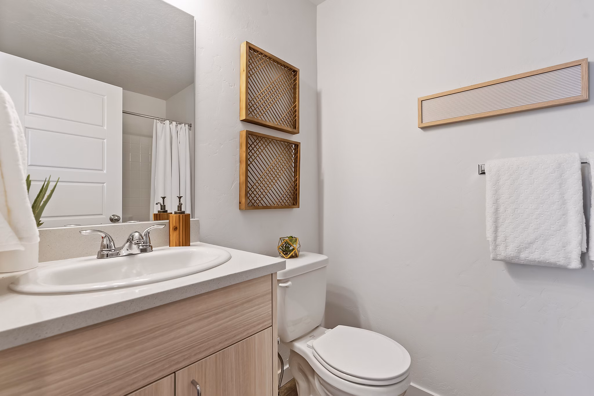 bathroom at Amazon Falls Apartments